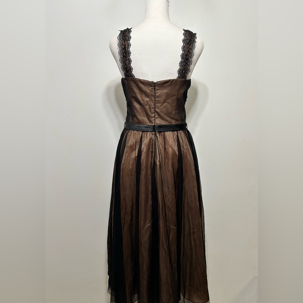 De Laru Y2K Lace Beaded Gothic Vamp Dress - Picture 5 of 9